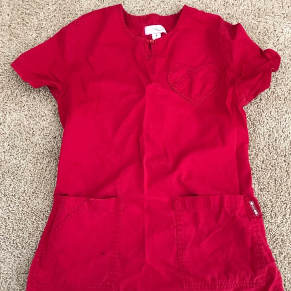 TWO scrub tops - Picture 5 of 6